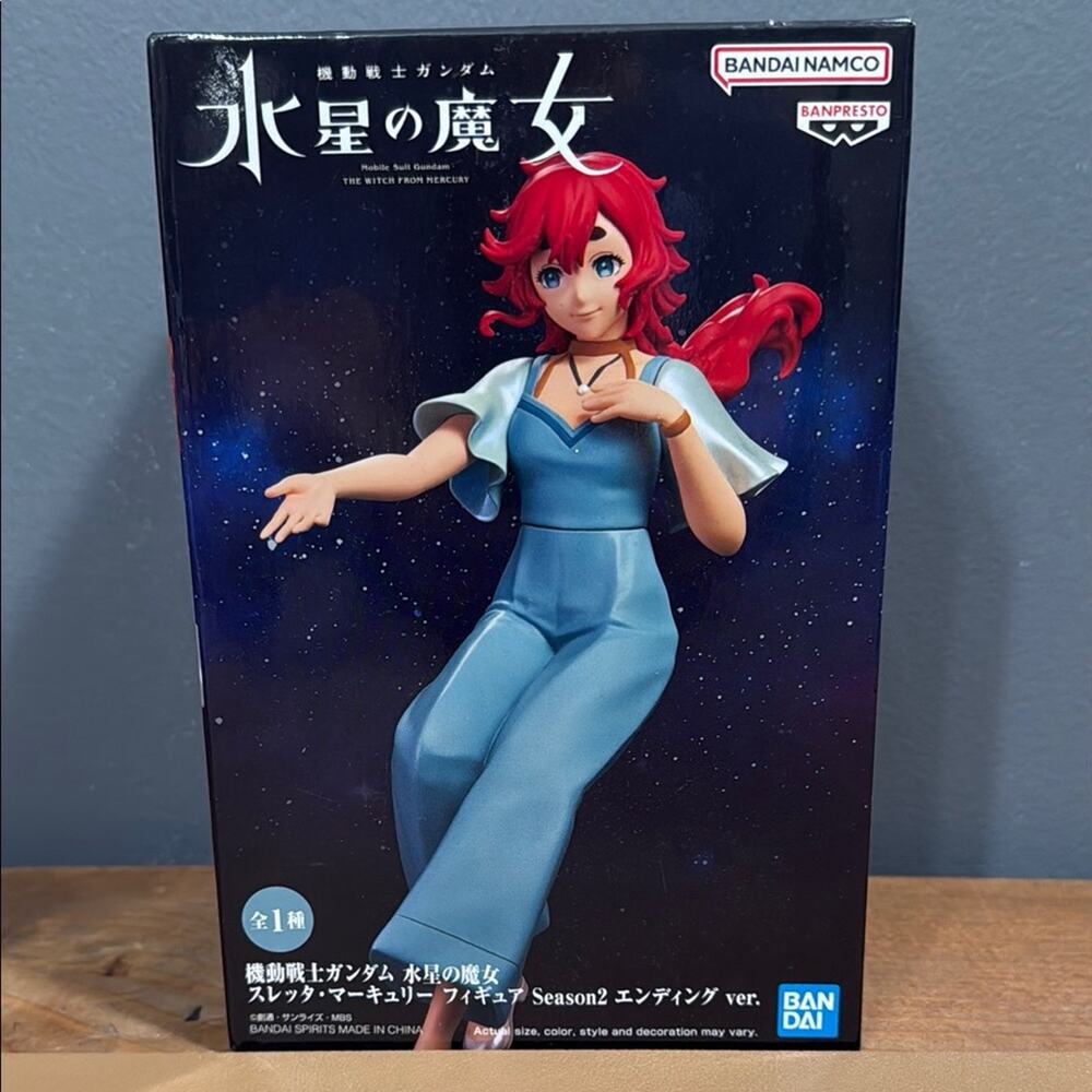 Bandai Spirits Namco Suletta Mercury season 2 ending version figurine new in box